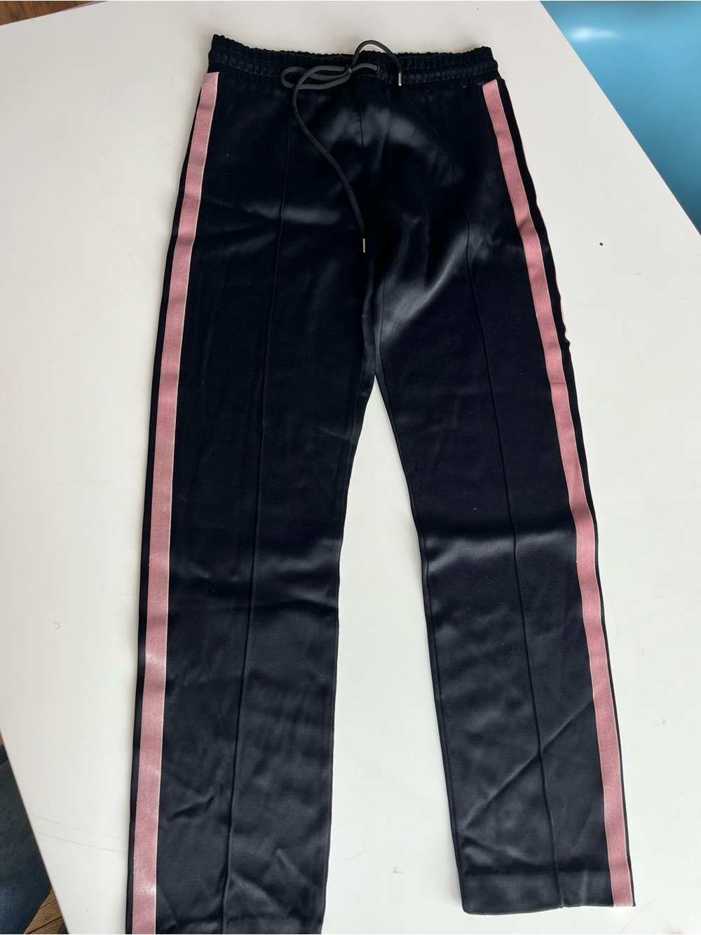 Sandro Black Elastic Waist Pants